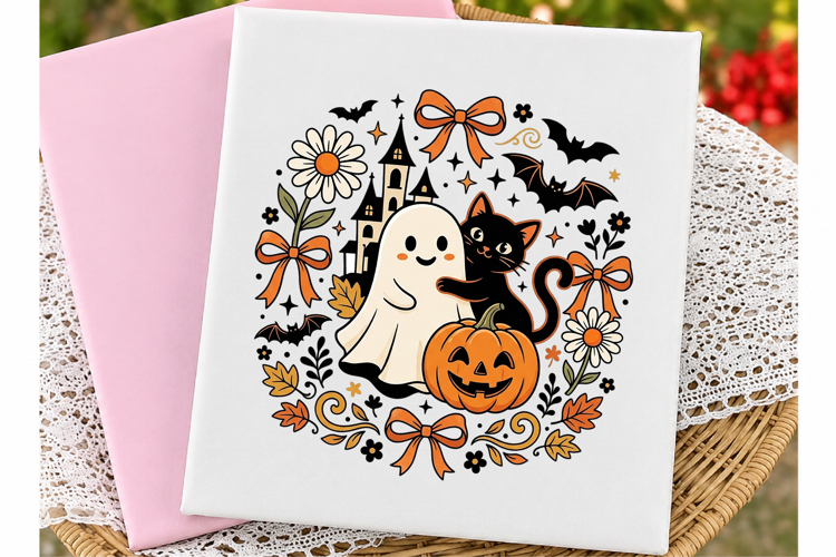 Black Cat Ang Ghost PNG example image 1