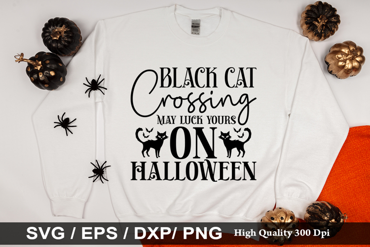 Spooky Cat Svg Image 24