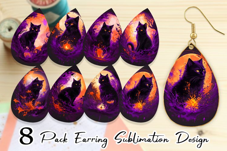 Sublimation Earring Designs Image 17