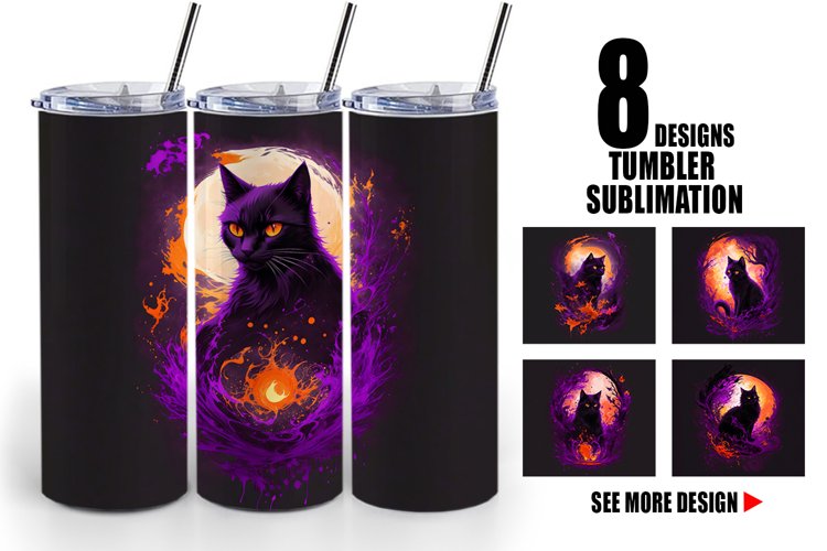Halloween Tumbler Wrap Image 4
