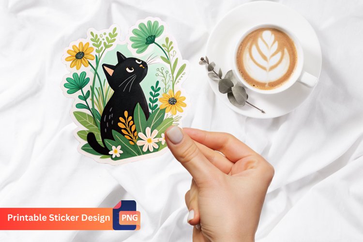 Cute Cat Illustration Image 15