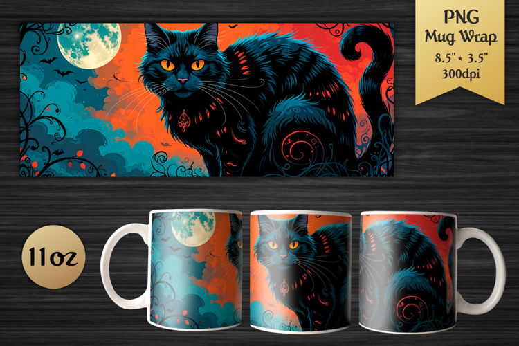 Black Cat Png Image 13