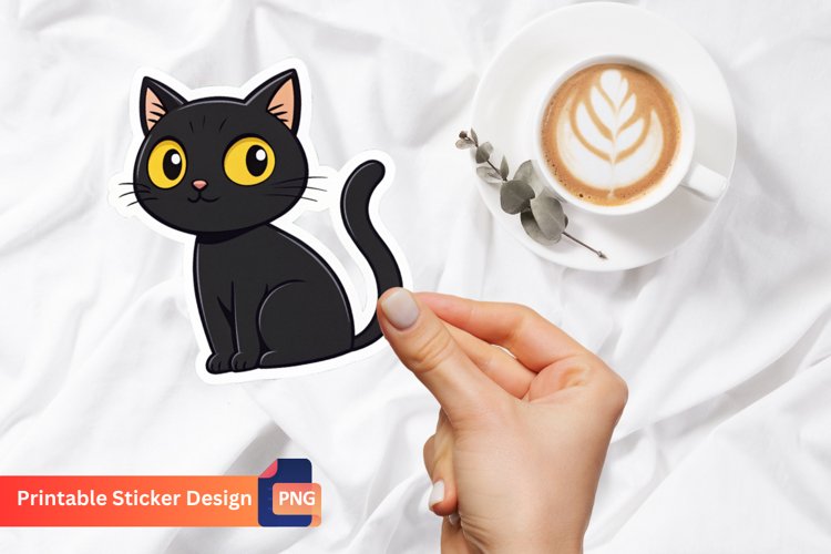 Cute Cat Illustration Image 16