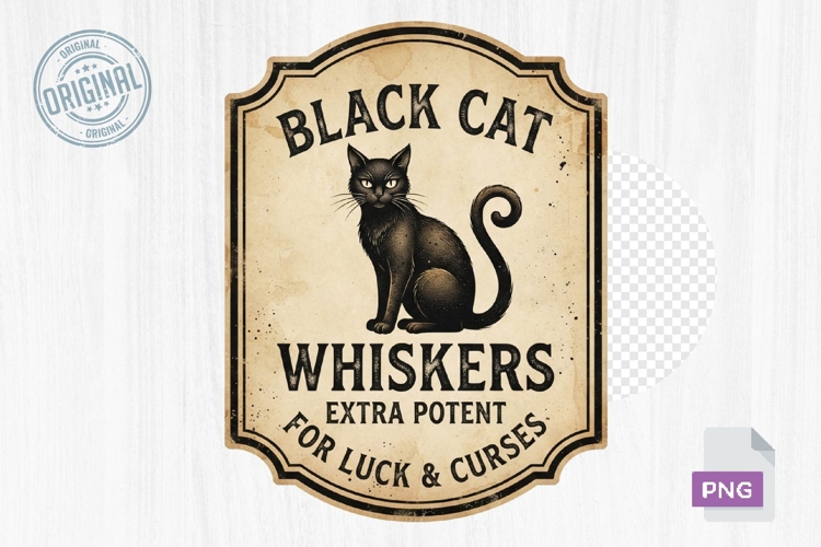 Black Cat Png Image 16