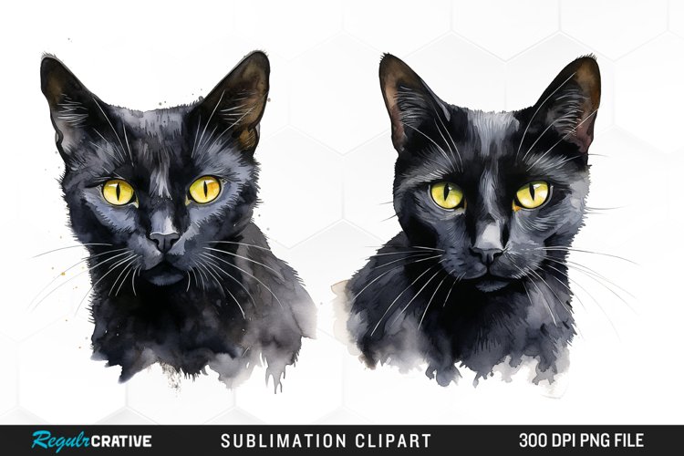 Black Cat Png Image 8