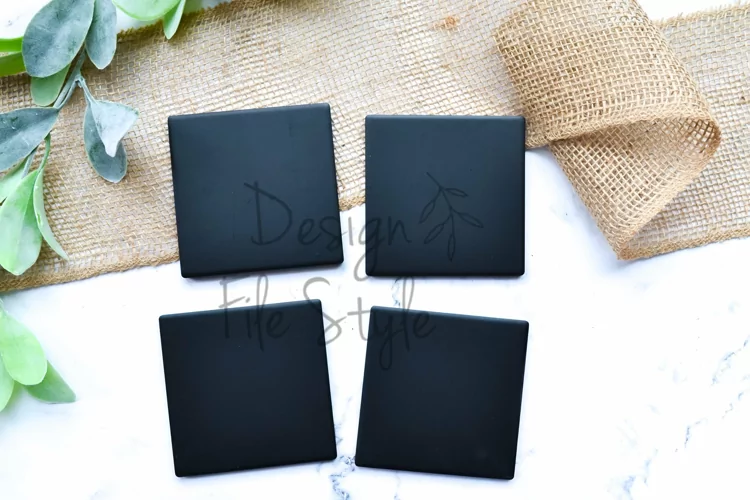 Coasters Mockup| Stock Photo| Flat Lay|Kitchen Mockup