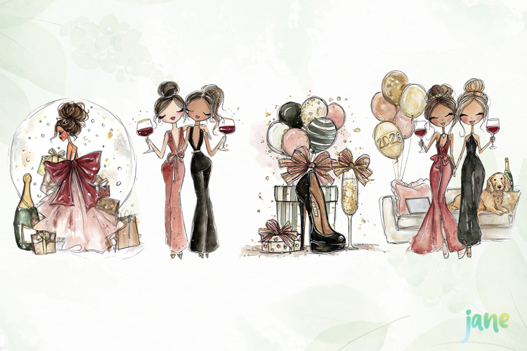 Black & Gold New Year Celebration