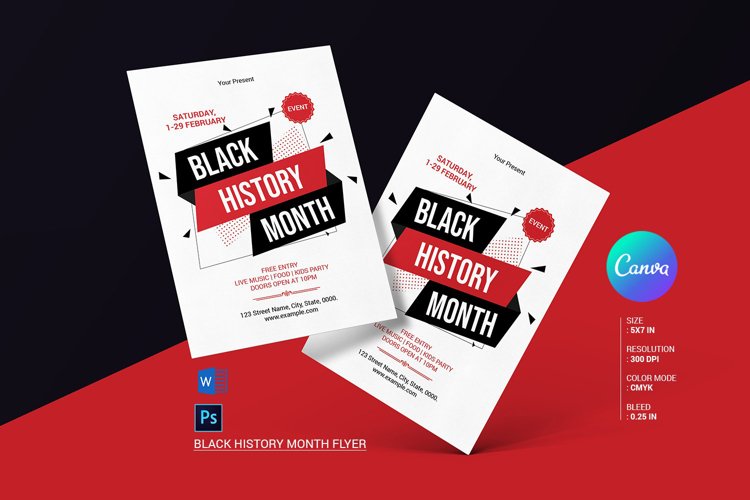 Black History Month Flyer