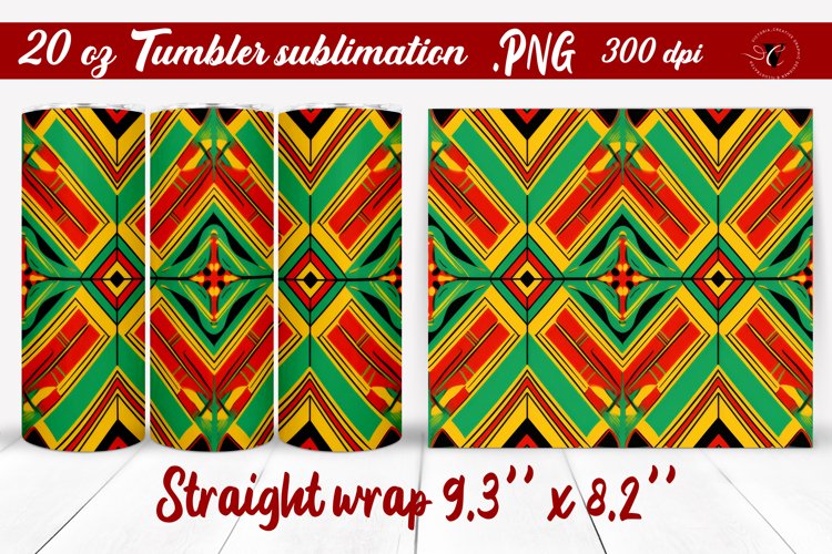 Black History Month | Tumbler Wrap | Tumbler Sublimation