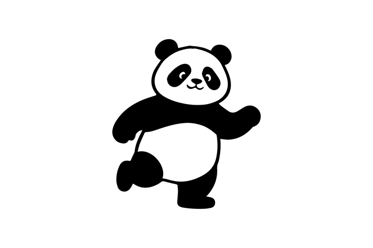 Cute Panda Drawing Image 3