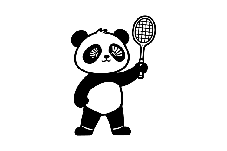Cute Panda Drawing Image 5