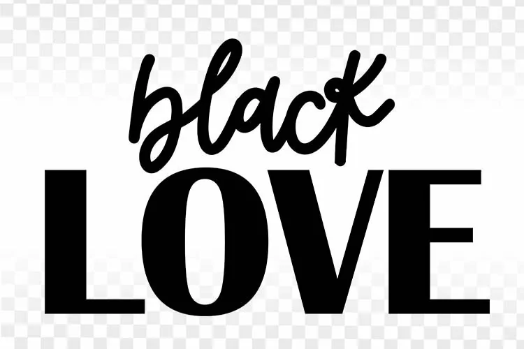Black Love svg