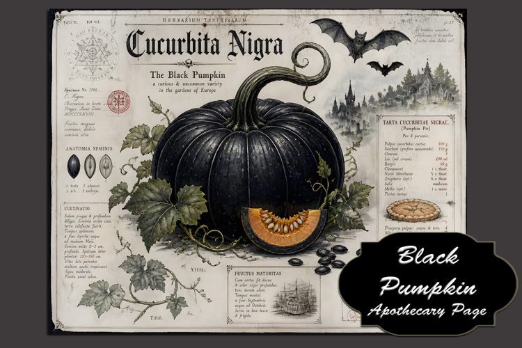 Black Pumpkin - Apothecary Page