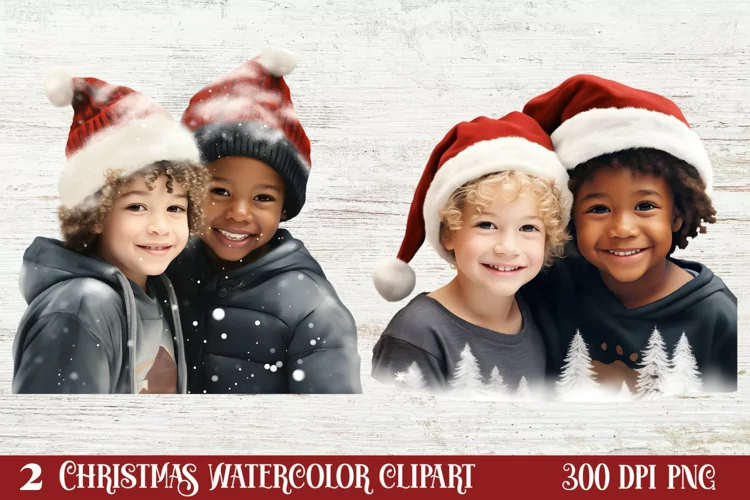 Black Red Christmas Clipart, Black Red Christmas Clip