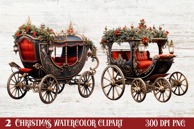 Black Red Christmas Clipart, Black Red Christmas Clip