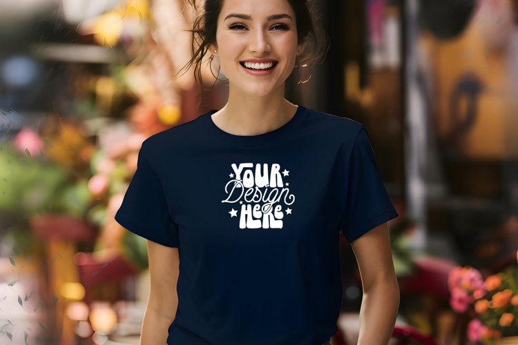 Black Tshirt Mockup 5000, Mockup