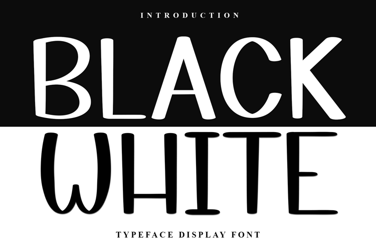 Black White
