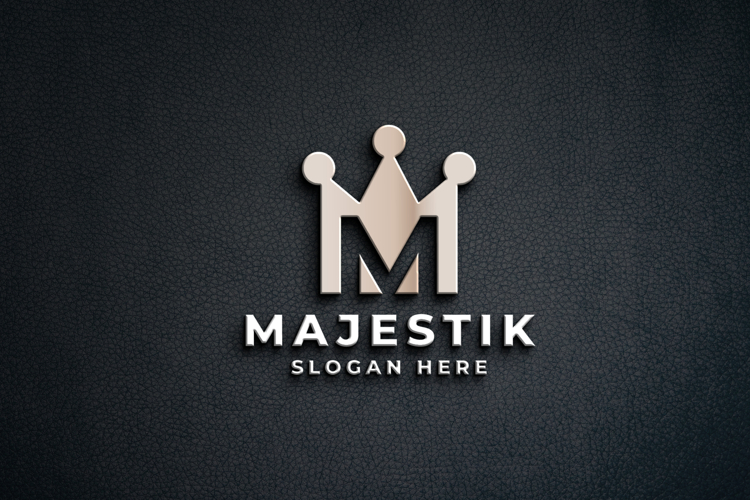 Modern Monogram of Authority and Class Logo