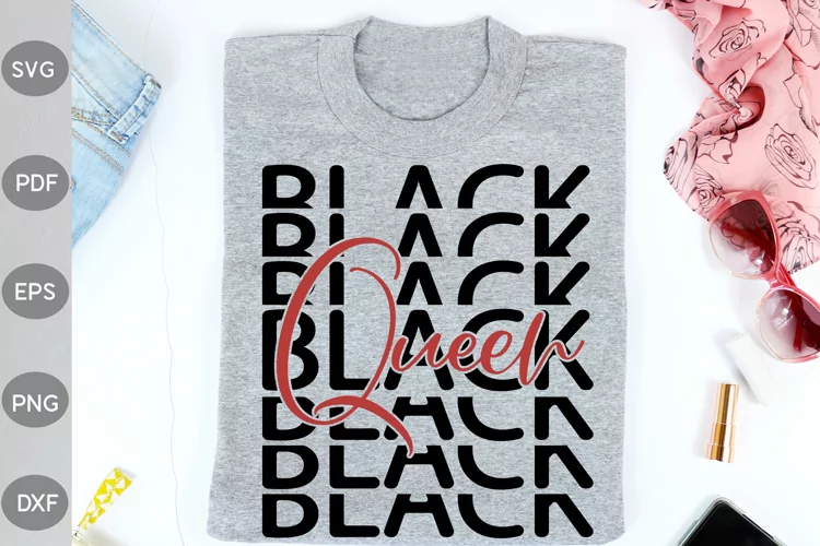 Black Queen SVG Design