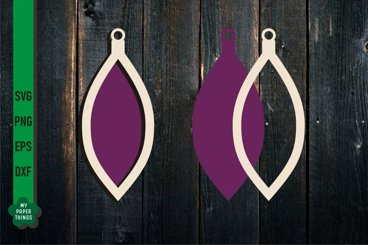 Blank Vintage Christmas Ornament, Laser Cut Svg