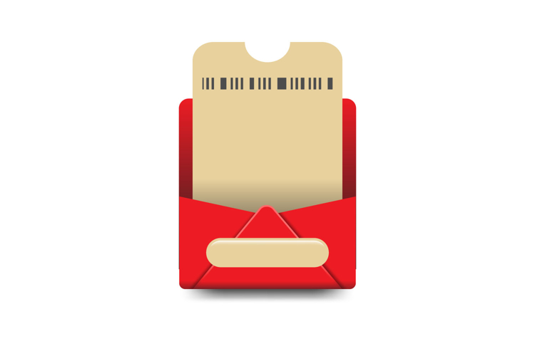 Blank voucher and coupon template promotion concept