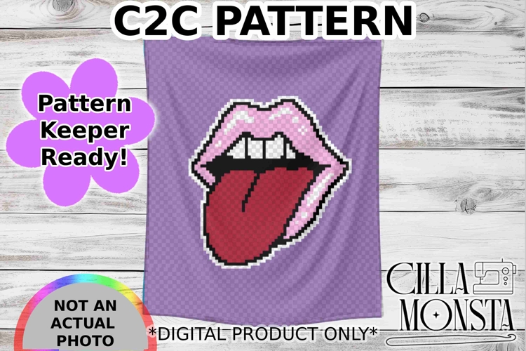 Lips C2C Pattern Keeper Ready