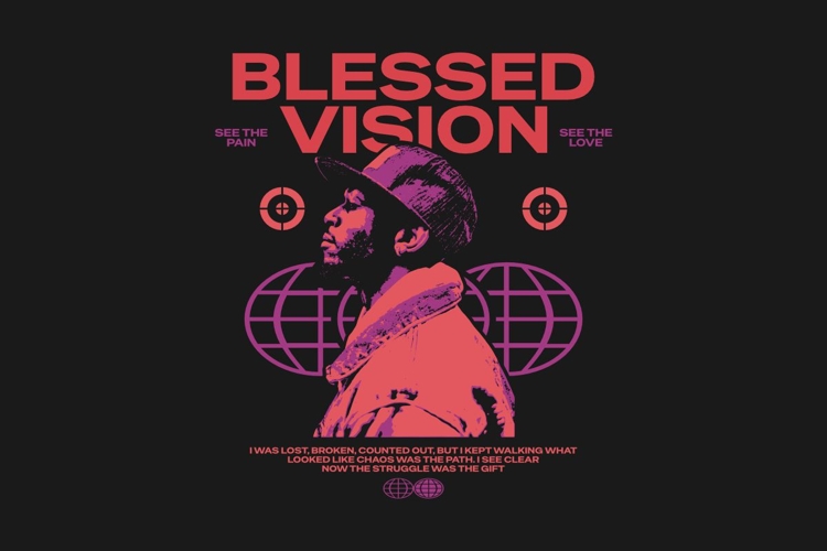 Blessed Urban Streetwear T-shirt Design
