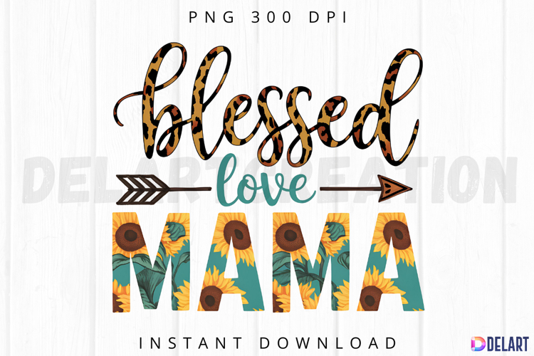 Mama Sublimation Design
