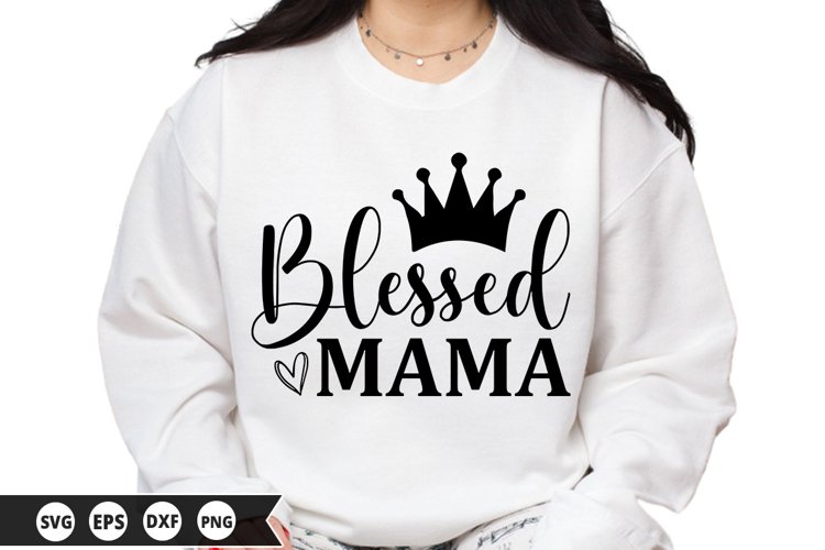 Blessed Mom Svg Image 24