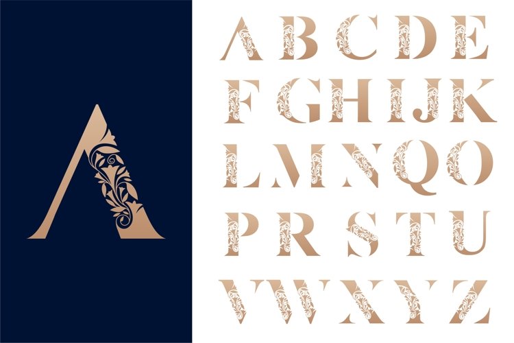 A Alphabet Design