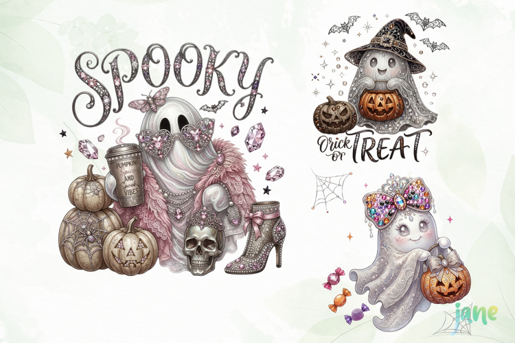 Bling Halloween Graphic