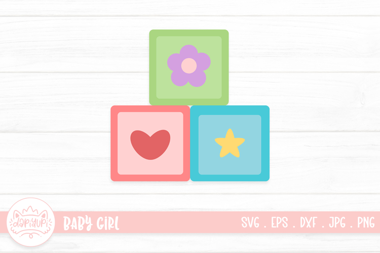 Baby Shower Girl Clipart Design