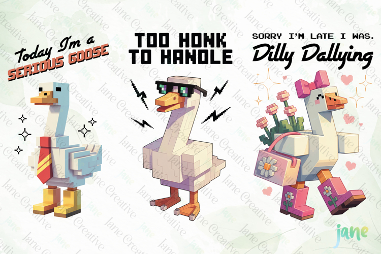 Goose Illustration Image 7