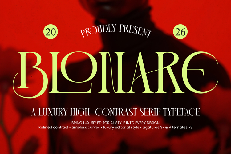 Blonare Luxury High Contrast Serif