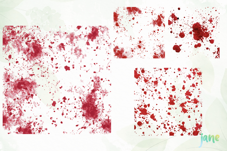 Splatter PNG Image 13