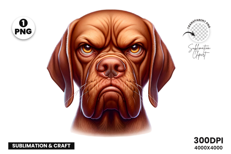 bloodhound clipart, bloodhound png, dog clipart, dog png, sublimation design, aggressive dog art, pet clipart, animal png, dog lover gift, printable clipart