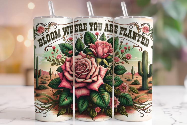 Motivational Tumbler Wrap, Inspirational Tumbler Wrap PNG
