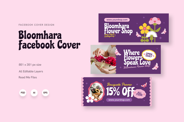 Bloomhara - Facebook Cover