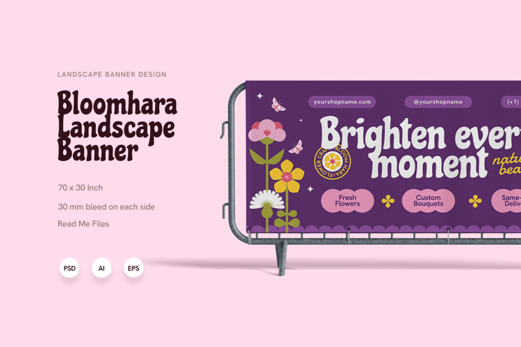 Bloomhara - Landscape Banner