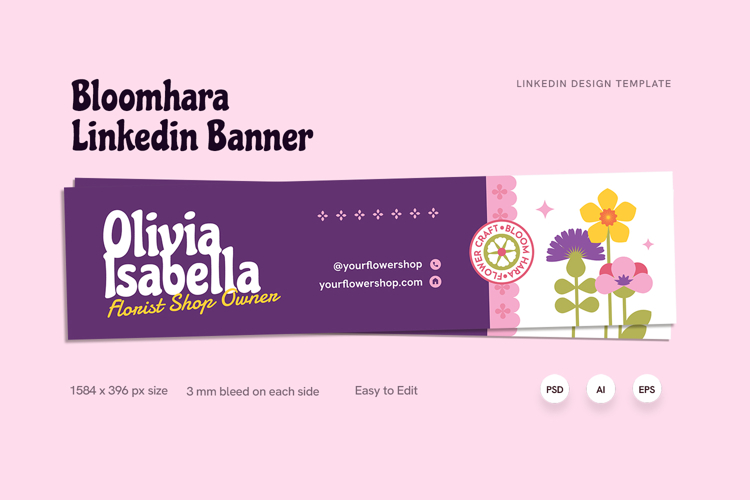 Bloomhara - Linkedin Banner