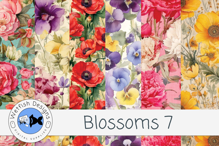 Blossoms Paper Pack 7