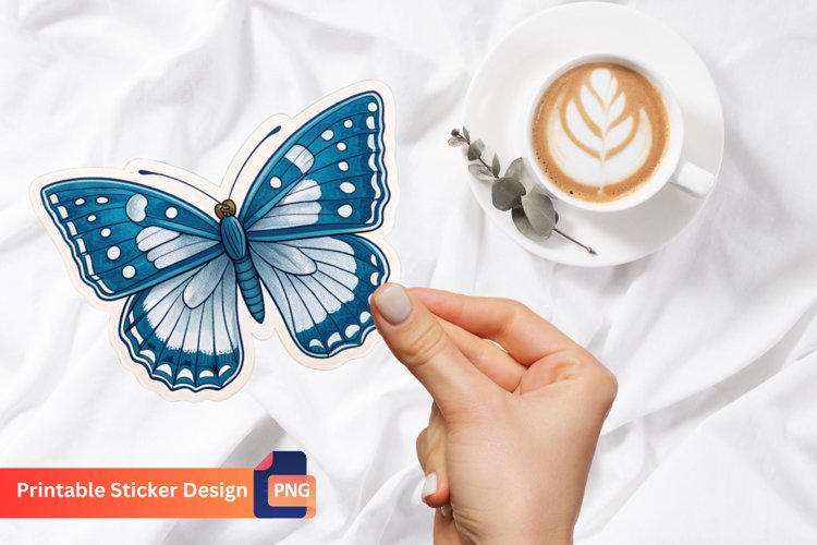 Blue Butterfly Clipart