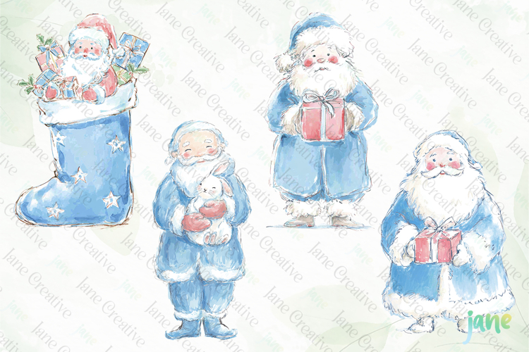 Christmas Watercolor Png Image 23