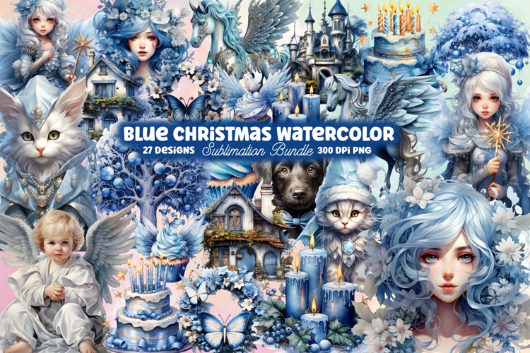 Christmas Watercolor Clipart Image 22