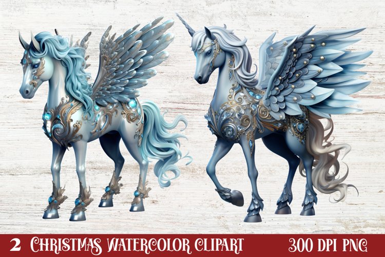 Christmas Watercolor Clipart Image 14