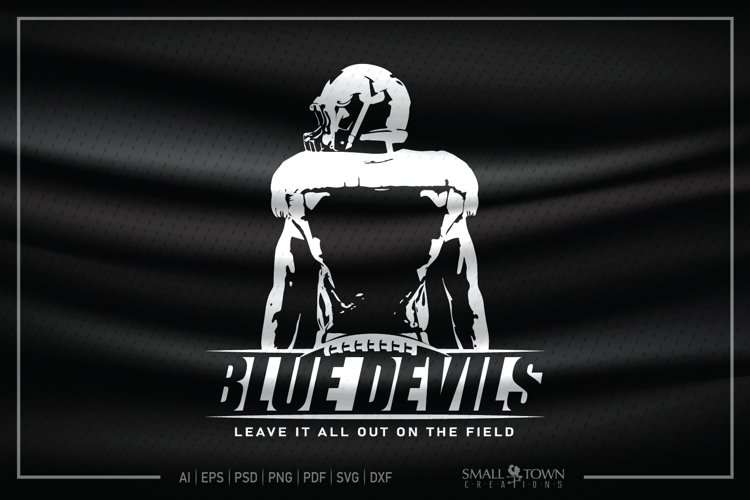 Blue Devils SVG, Blue Devils Football, Football SVG, Team (1594972 ...