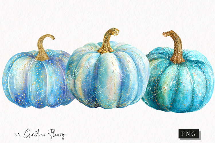 Pumpkin Watercolor Png Image 15