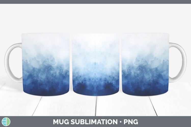 GorgeousBlue Mug Wrap design.