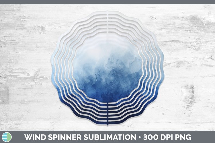 GorgeousBlue Wind Spinner design.