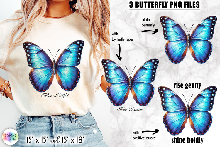 Butterflies with Inspirational Quotes, Butterfly Clipart